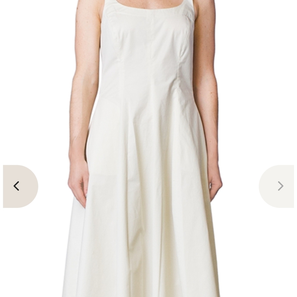 Vince Strapless Cream Dress